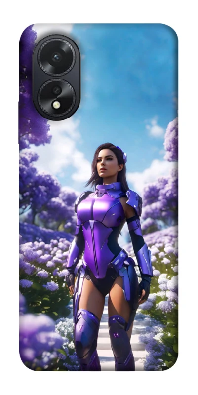 Чохол на Oppo A18 Cyber space girl ver.4 фото 1 з 1