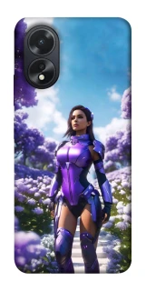 Чохол на Oppo A38 Cyber space girl ver.4 фото 1 з 1
