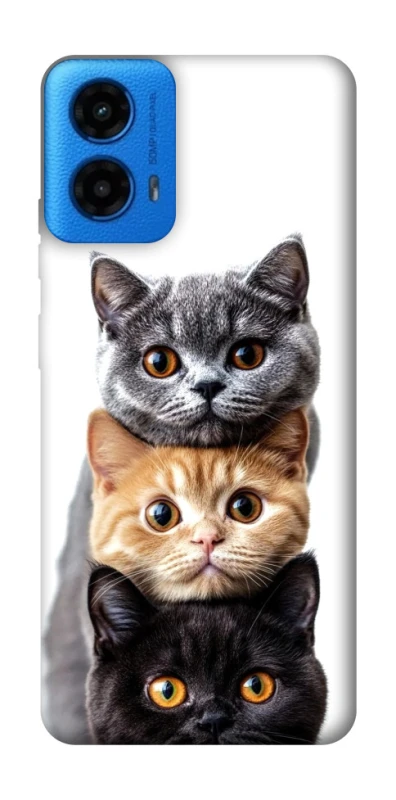 Чохол на Motorola Moto G45 Гарні котики фото 1 з 1