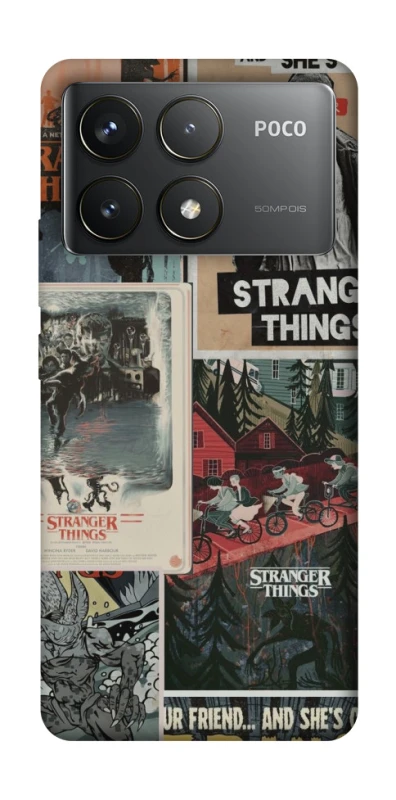 Чохол на Xiaomi Poco F6 Pro Stranger Things ver.15 фото 1 з 1