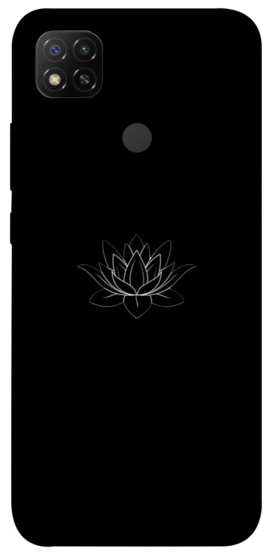 Чохол на Xiaomi Redmi 9C Black Lotus фото 1 з 1