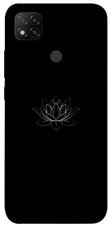 Чехол на Xiaomi Redmi 9C Black Lotus фото 1 из 1
