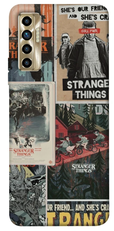 Чехол на TECNO Camon 17P Stranger Things ver.15 фото 1 из 1