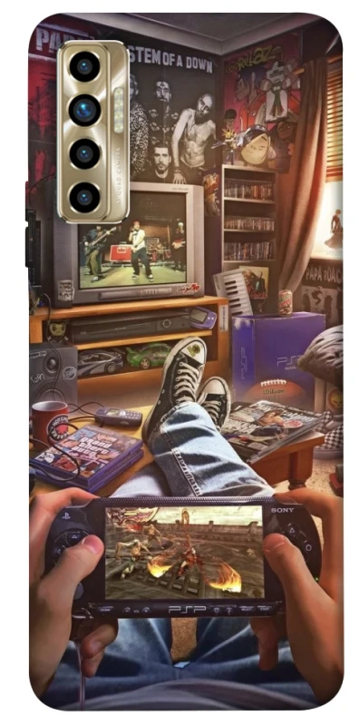 Чехол на TECNO Camon 17P Retro style v4 фото 1 из 1