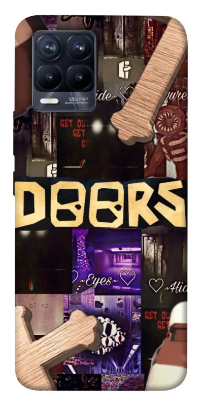 Чохол на Realme 8 Roblox doors dark mode фото 1 з 1