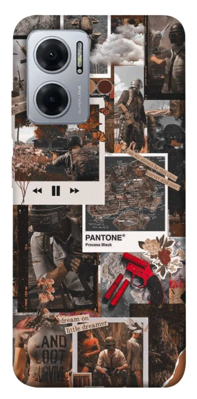 Чохол на Xiaomi Redmi Note 11E PUBG Collage фото 1 з 1