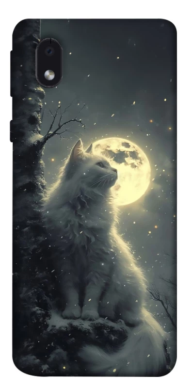 Чехол на Samsung Galaxy M01 Core / A01 Core Кот под луной фото 1 из 1