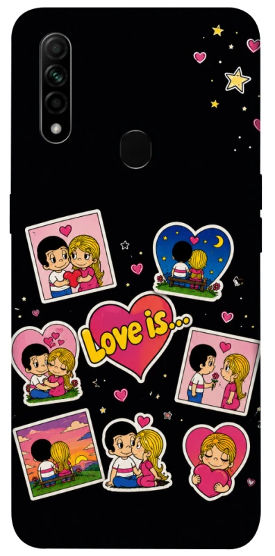 Чохол на Oppo A31 Love is фото 1 з 1