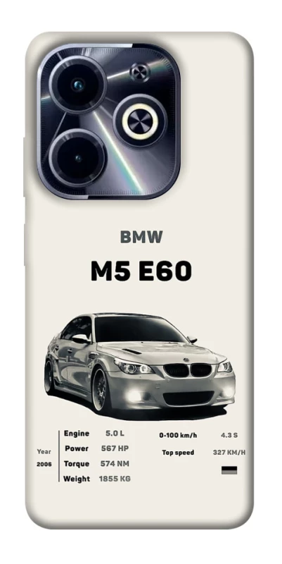 Чохол на Infinix Hot 40i BMW M5 E60 фото 1 з 1
