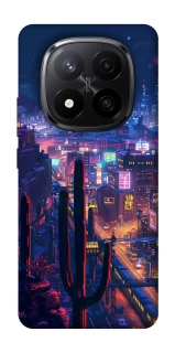 Чехол на Xiaomi Redmi Note 14 Pro+ 5G Night city фото 1 из 1