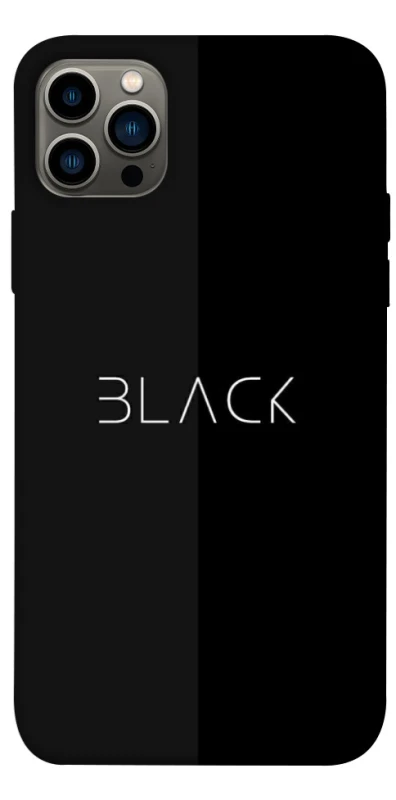 Чехол на Apple iPhone 12 Pro (6.1") Black фото 1 из 1