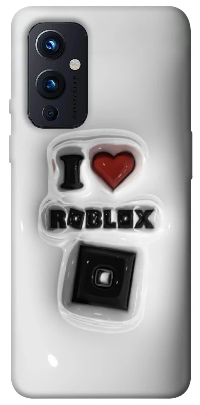 Чехол на OnePlus 9 I love Roblox фото 1 из 1