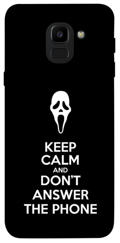 Чехол на Samsung J600F Galaxy J6 (2018) Dont Answer The Phone фото 1 из 1