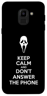 Чехол на Samsung J600F Galaxy J6 (2018) Dont Answer The Phone фото 1 из 1