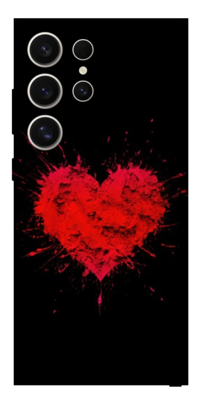 Чохол на Samsung Galaxy S25 Ultra Splash heart фото 1 з 1