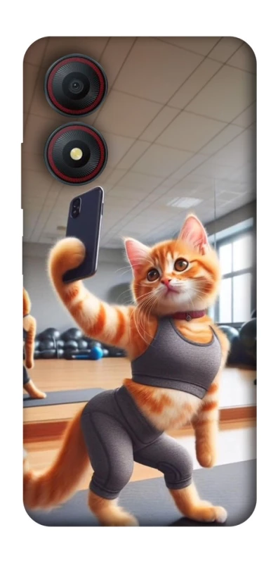 Чехол на ZTE Blade A34 4G Кошечка фото 1 из 1