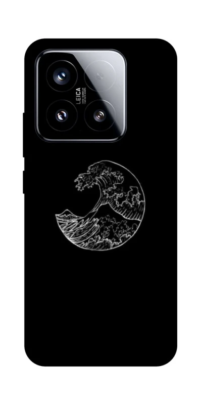 Чехол на Xiaomi 15 Black tsunami фото 1 из 1