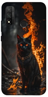 Чехол на Huawei P Smart (2020) Огненный кот фото 1 из 1