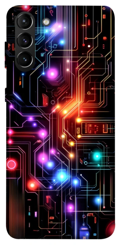 Чехол на Samsung Galaxy S21+ CyberPhone v7 фото 1 из 1