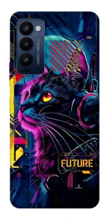 Чохол на TECNO Camon 18 Pro Cyber Cat v2 фото 1 з 1