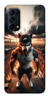 Чехол на Oppo Reno 5 4G Волк фото 1 из 1