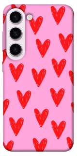 Чехол на Samsung Galaxy S23+ Red hearts 2 фото 1 из 1