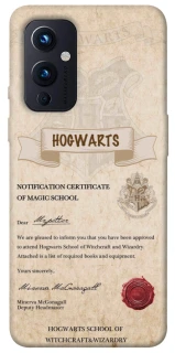 Чохол на OnePlus 9 The Hogwarts acceptance letter фото 1 з 1