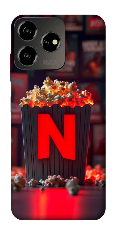 Чохол на ZTE Blade V50 Design 4G Netflix and popcorn фото 1 з 1
