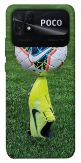 Чохол на Xiaomi Poco C40 Football Ball 2024 фото 1 з 1