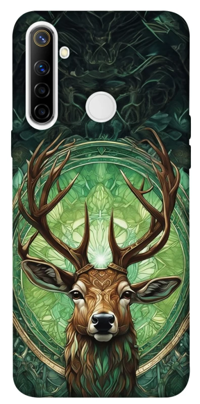 Чехол на Realme 6i Скандинавский олень фото 1 из 1