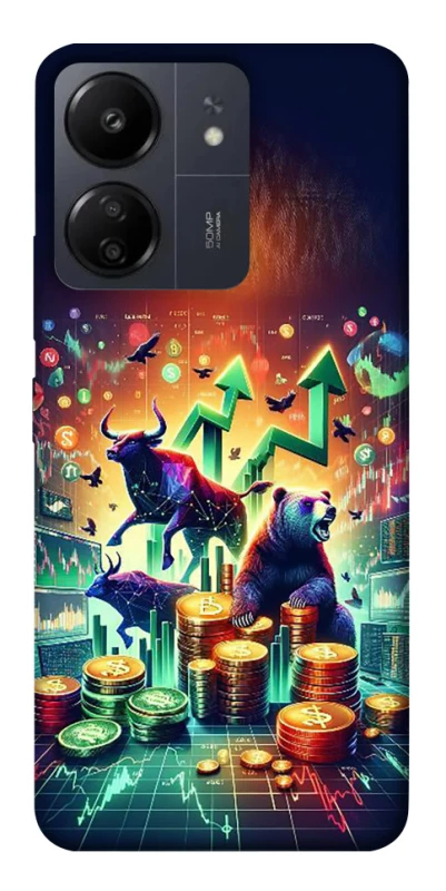 Чехол на Xiaomi Redmi 13C Crypto market фото 1 из 1
