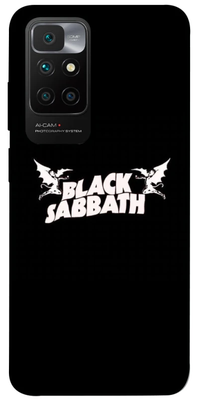 Чохол на Xiaomi Redmi 10 Black Sabbath logo ver.2 фото 1 з 1