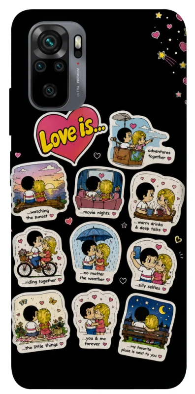 Чохол на Xiaomi Poco M5s Love is ver.4 фото 1 з 1