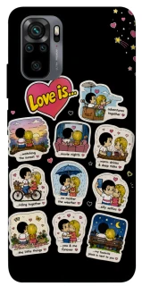 Чехол на Xiaomi Poco M5s Love is ver.4 фото 1 из 1