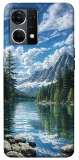 Чохол на Oppo Reno 7 4G River in the mountains фото 1 з 1