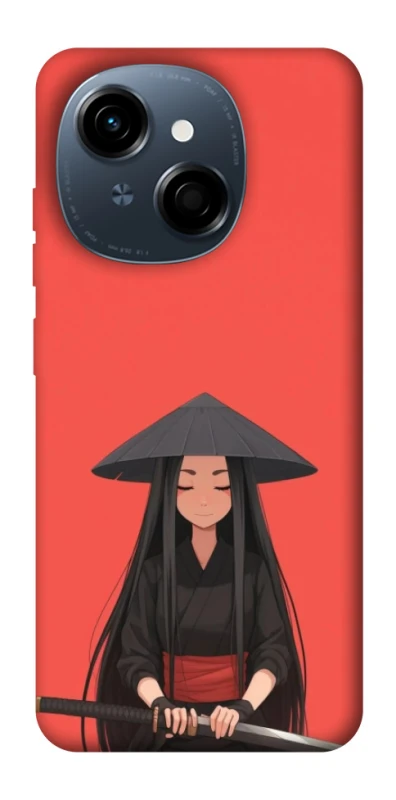 Чехол на TECNO Spark Go 1 Red samurai фото 1 из 1