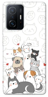 Чохол на Xiaomi 11T / 11T Pro Funny Pets фото 1 з 1