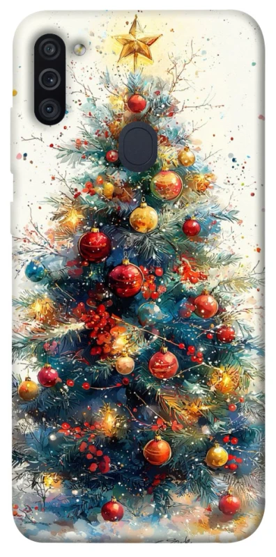 Чехол на Samsung Galaxy M11 Новогодний v36 фото 1 из 1