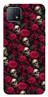 Чохол на Oppo A73 Черепа та рози фото 1 з 1