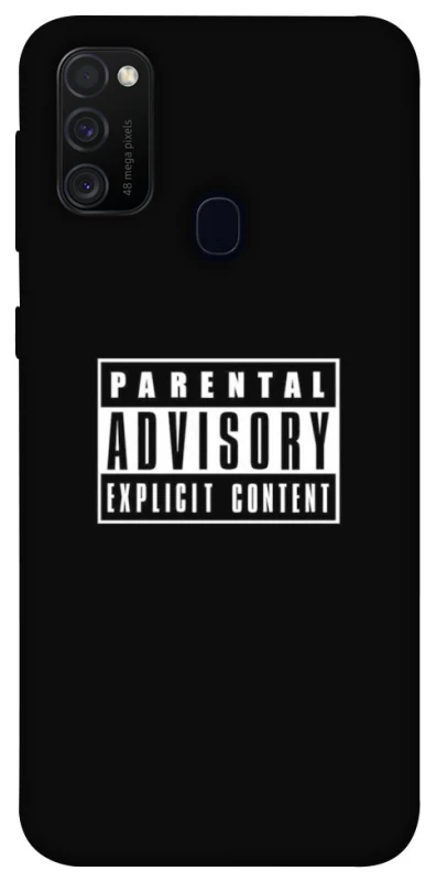 Чохол на Samsung Galaxy M30s / M21 Parental Advisory Label фото 1 з 1