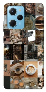 Чохол на Xiaomi Poco X5 Pro 5G Coffee collage ver.3 фото 1 з 1