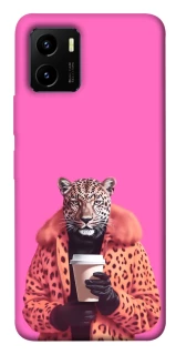 Чохол на Vivo Y15s Леопард з кавою фото 1 з 1