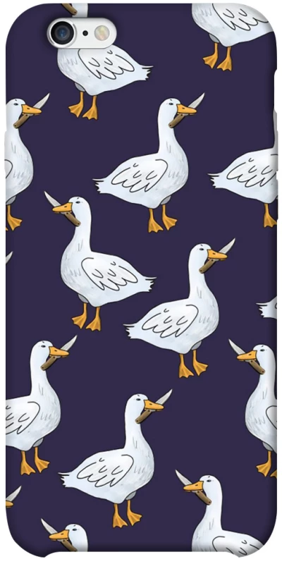 Чохол на Apple iPhone 6/6s plus (5.5") Гуси з претензією фото 1 з 1