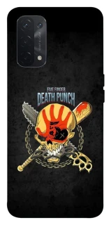 Чехол на Oppo A54 5G / A74 5G Five finger death punch ver.2 фото 1 из 1