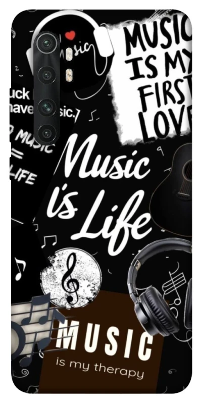 Чохол на Xiaomi Mi Note 10 Lite Music is Life фото 1 з 1