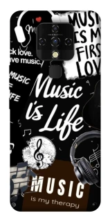 Чехол на TECNO Camon 16 SE Music is Life фото 1 из 1