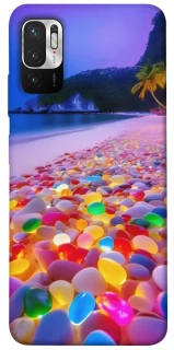 Чохол на Xiaomi Redmi Note 10 5G Каміння світиться на березі фото 1 з 1