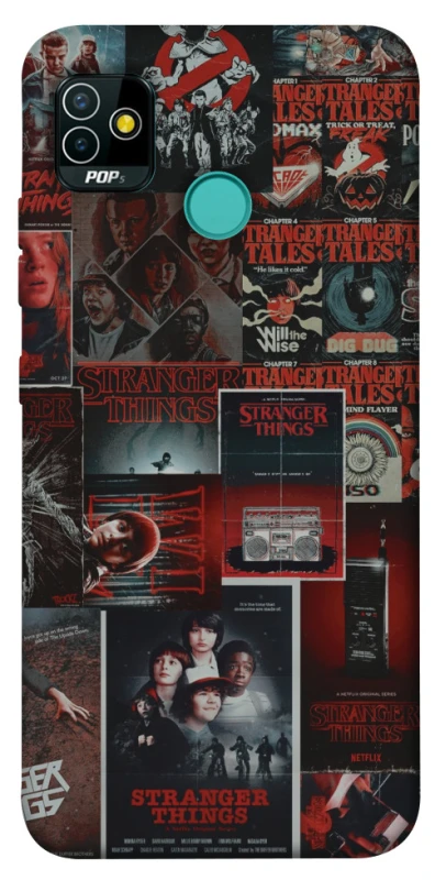 Чехол на TECNO POP 5 Stranger Things ver.16 фото 1 из 1