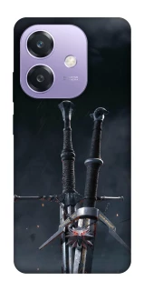 Чохол на Oppo A3 4G Мечі Ведьмака фото 1 з 1