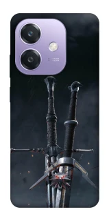 Чохол на Oppo A3X Мечі Ведьмака фото 1 з 1